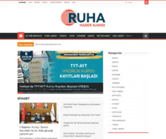 Ruhahaberajansi.com(Ruha Haber Ajansı) Screenshot