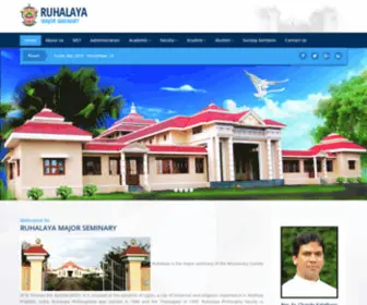 Ruhalayaseminary.org(Ruhalaya Major Seminary) Screenshot