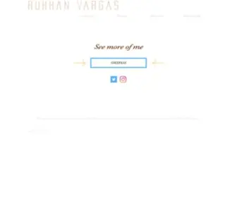 Ruhhanvargas.com(Where to find me) Screenshot