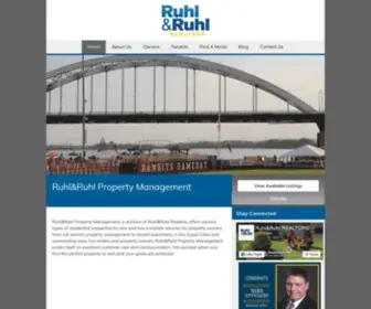 Ruhlpropertymanagement.com(Ruhl & Ruhl Realtors) Screenshot