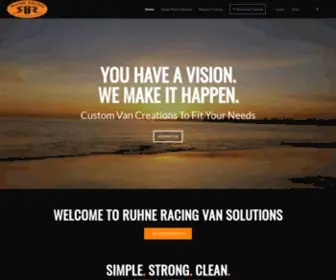 Ruhneracing.com(Custom Van Conversions) Screenshot