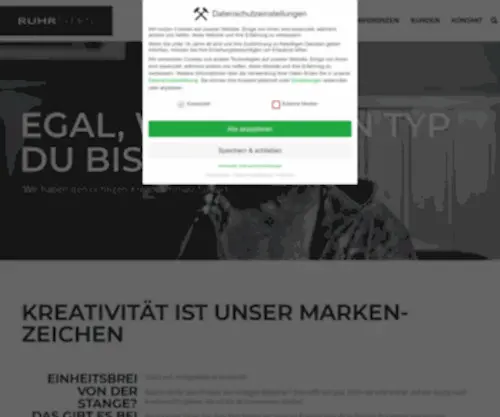Ruhrtypen.de(Individuelle Designs für dein Unternehmen) Screenshot