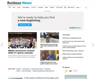 Ruidosonews.com(Ruidoso) Screenshot