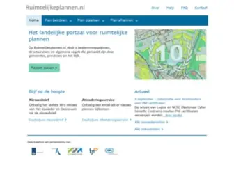 Ruimtelijkeplannen.nl(Bestemmingsplan) Screenshot