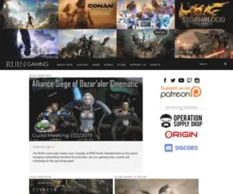 Ruinnation.com(Ruin) Screenshot