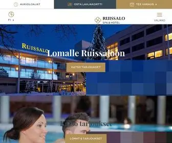 Ruissalospa.fi(Varaa suoraan Ruissalon Kylpylän verkkosivulta) Screenshot