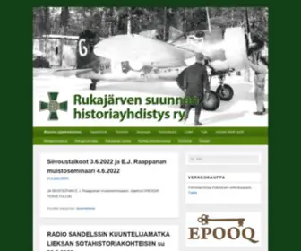 Rukajarvensuunnanhistoriayhdistys.fi(Rukajarvensuunnanhistoriayhdistys) Screenshot