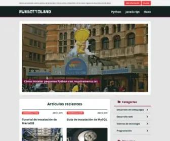 Rukbottoland.com(¡Bienvenido) Screenshot