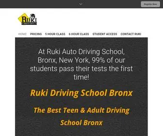 Rukidrivingschool.com(Ruki auto driving school) Screenshot