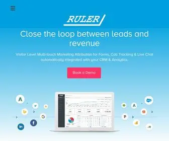 Ruleranalytics.com(Ruler Analytics) Screenshot