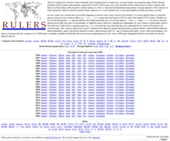 Rulers.org(Rulers) Screenshot