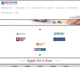 Ruloans.com(Check Eligibility to Apply for Instant Loans) Screenshot