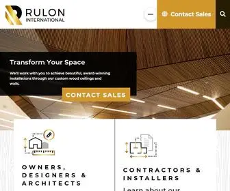 Rulonco.com(Rulon International Inc) Screenshot