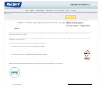 Rulway.com(Mechanical and construction engineers) Screenshot