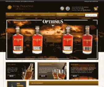 Rum-Paradise.de(Ob aus der Karibik oder Südamerika) Screenshot