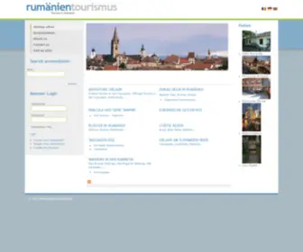 Rumaenien-Tourismus.com(Rumänien) Screenshot