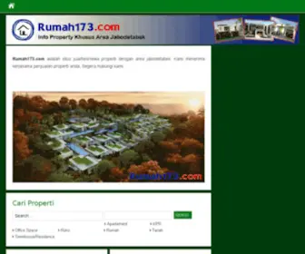 Rumah173.com(Info Properti Jabodetabek) Screenshot