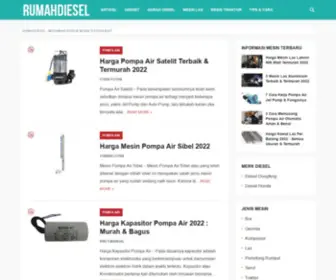 Rumahdiesel.com(Rumahdiesel) Screenshot