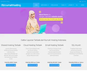 Rumahhosting.com(Web Hosting Terbaik Gratis Daftar Domain) Screenshot