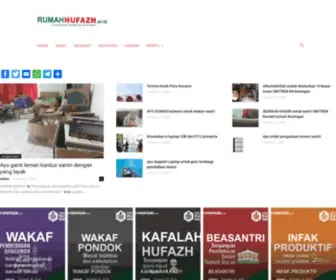 Rumahhufazh.or.id(Portal Alquran Tematik dan Dunia Islam) Screenshot