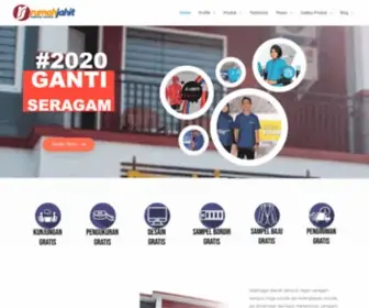 RumahJahit.com(Mitra Pengadaan Seragam Kerja) Screenshot