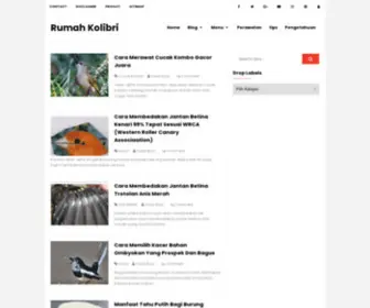 Rumahkolibri.com(Rumah Kolibri) Screenshot