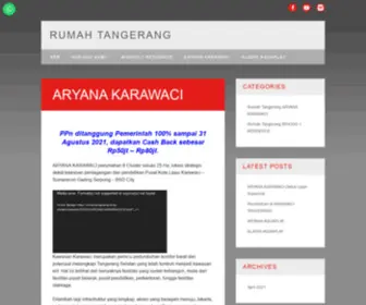 Rumahtangerang.com(Rumah Tangerang) Screenshot