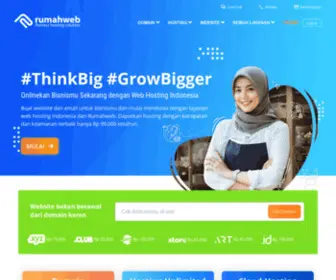 Rumahweb.id(Web Hosting terbaik di Indonesia) Screenshot