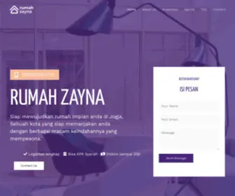 RumahZayna.com(Jual Rumah dan Tanah di Jogja) Screenshot