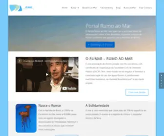 Rumar.org.br(Instituto Rumo ao Mar) Screenshot