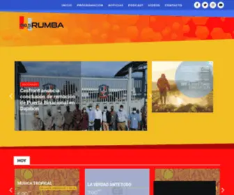 Rumba985FM.com(Rumba 98.5 FM) Screenshot