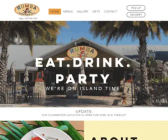Rumbagrill.com(Best Happy Hour in Clearwater) Screenshot