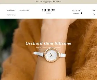 Rumbatime.com(Rumba Watches) Screenshot