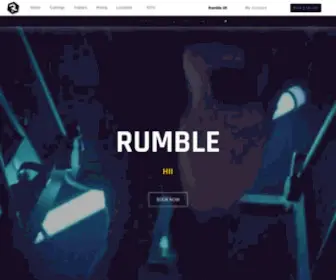 Rumble-GYM.com(FAQ) Screenshot