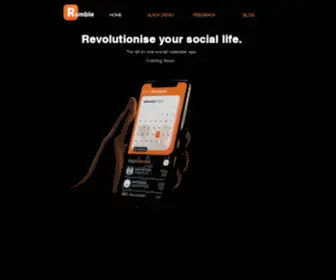 Rumblesocialapp.com(App) Screenshot