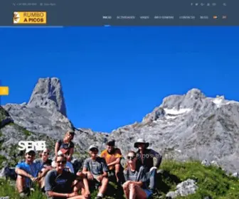 Rumboapicos.com(Viajes de Aventura y Senderismo en Picos de Europa y otros destinos) Screenshot