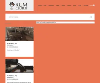 Rumclub.it(Rum Club Italia) Screenshot