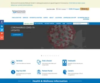 Rumcsi.org(Richmond University Medical Center) Screenshot