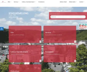 Rumelange.lu(Accueil) Screenshot