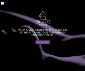 Rumercosmetics.com(Cosmetic Surgery Philadelphia) Screenshot