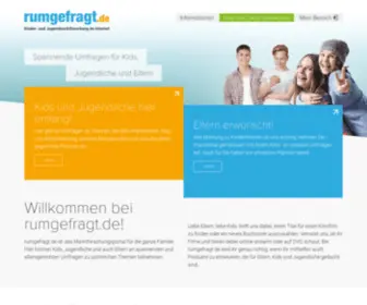 RumGefragt.de(Und Jugendmarktforschung im Internet) Screenshot