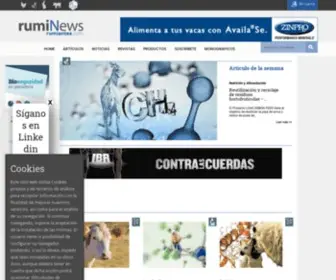 Rumiantes.com(Todo sobre los rumiantes el portal de la revista rumiNews) Screenshot