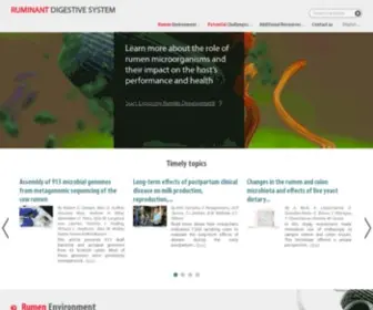 Ruminantdigestivesystem.com(Rumen Microorganisms) Screenshot