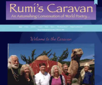 Rumiscaravan.com(Rumi's Caravan) Screenshot