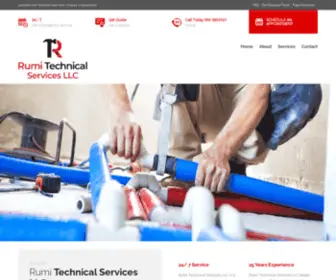 Rumitechservices.com(Technical and Maintenance Services) Screenshot
