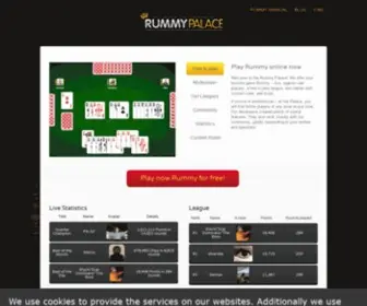 Rummy-Palace.com(Rummy Palace) Screenshot