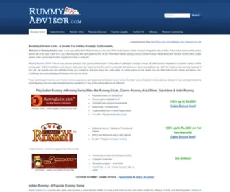 Rummyadvisor.com(Play Indian Rummy at Rummy Game Sites like Rummy Circle) Screenshot