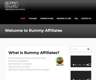 Rummyaffiliates.com(Rummy Affiliates) Screenshot