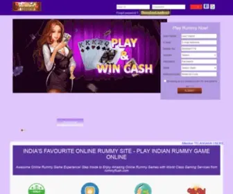 Rummyflush.com(Rummy) Screenshot