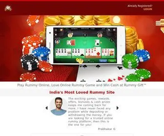 Rummygift.com(RummyGift) Screenshot